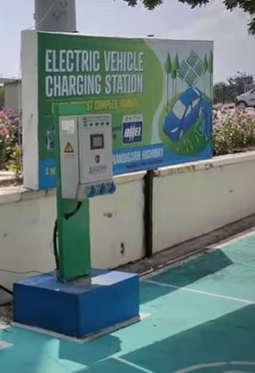 Bhel ev outlet charging station