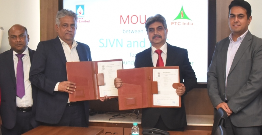 SJVN PTC MoU LR | T&D India