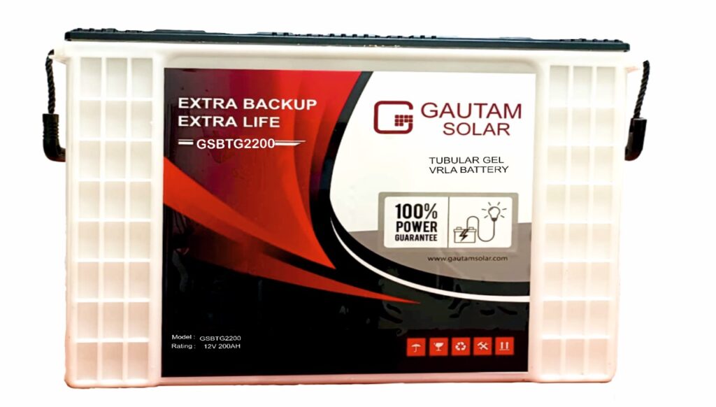 Tubular Gel Battery Gautam Solar | T&D India