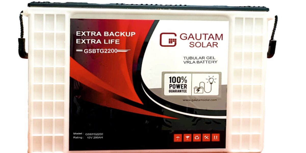 Tubular Gel Battery Gautam Solar | T&D India