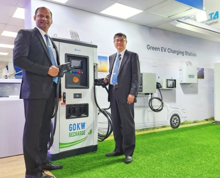 Delta Electronics launches Green EV Charging Station and new AC Motor